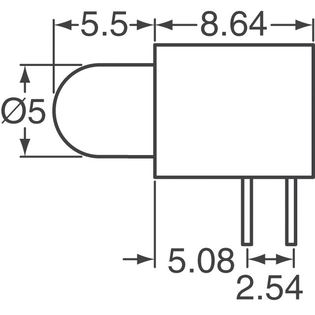 WP59BL/EGW Kingbright  LED - Circuit imprimé Indicateurs Réseaux Barres lumineuses Graphiques à barres
